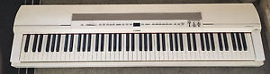 Yamaha P-255 Portable Keyboard in White - Ex Display