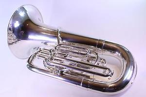 Miraphone M7000S 5/4 Size EEb Compensating Tuba GORGEOUS SILVER QuinnTheEskimo