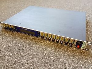 * KLARK TEKNIK DN9848 DIGITAL SPEAKER PROCESSOR SYSTEM 4 INPUT 8 OUTPUT *