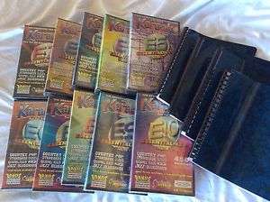 RARE Chartbuster Karaoke 10 Volume CD+G sealed set new, 4,500 songs W/ 4 manuals