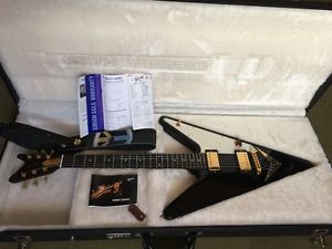 Gibson Flying V reverse black Made in USA Limited Edition