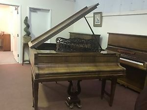 Walnut Playel Baby Grand. A Beautiful Piano.