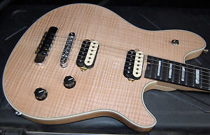 EVH Wolfgang Custom Hardtail Natural AAAAA Flametop Eddie Van Halen USA HT