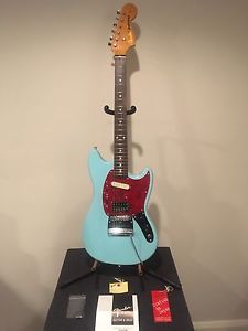 Fender Kurt Cobain Mustang Right Handed Sonic Blue Electric Guitar