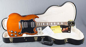 GIBSON SG STANDARD LIMITED EDITION IN RARE NATURAL BURST - INC OFFICIAL HARDCASE
