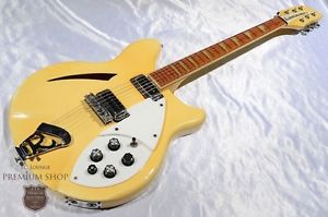 Rickenbacker 1982 Model 360 Refinish White Electric Guitar Free shipping