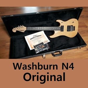 Washburn N4 Original with Original Hard Case / Mint A+++