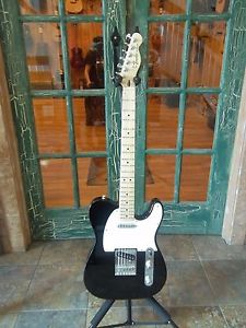 Fender Standard Telecaster Electric Guitar in Black w/ Gloss Maple Fretboard