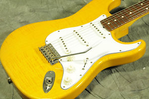 Fender Japan ST62-70NS Foto Flame Natural, Electric guitar, Made in Japan, a1059