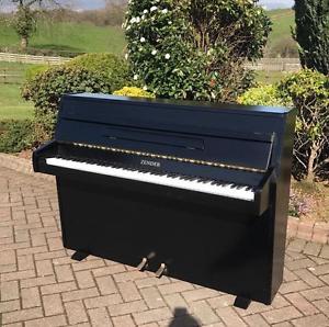 Zender black upright piano |free Delivery | Belfast pianos