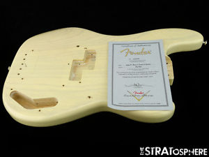 Fender USA Custom Shop 59 Closet Classic Precision P Bass BODY Nitro Blonde