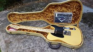 Fender 51' Nocaster Custom Shop Guitar NOS Butterscotch OHSC Natural Relic