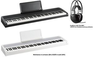 KORG B1 new Home + Lesson Piano_BK oder WH_88 NH Tasten_Lautsprecher_NEU_Stand*