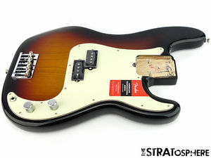 2017 Fender American Professional Precision P Bass LOADED BODY USA Sunburst