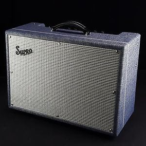 Supro Saturn Reverb 1648RT 1648 R T Tube Combo Guitar Amplifier Amp