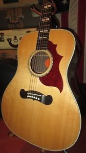 Gibson 2003 Songwriter Deluxe Acoustic Electric Guitar Natural W/ Original Case