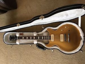 Rare Gibson Les Paul Standard DC Double Cut Gold Top P90s 2011