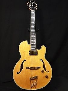 Used! Ibanez Pat Metheny PM-100 Model Full-Acoustic Guitar Natural 1997
