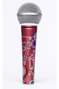 Shure THE WHO Signed Limited Edition SM58® Microphone Serial Number 008