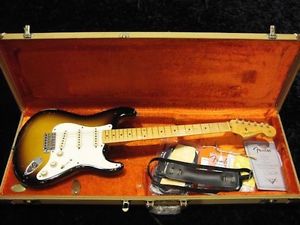 Fender MBS 1957 Stratocaster Relic Sunburst Electric Guitar Free shipping