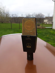 AKG C414 mic. Customized with CT-12 Brass Capsule !!!