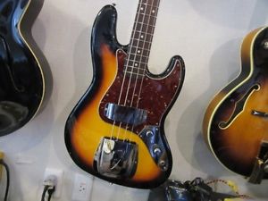 Fender Custom Shop 1960 JAZZ BASS NOS Electric Bass Guitar Free shipping