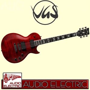 VGS Eruption PRO Ravenblood E-Gitarre mit EMG 81 85 Humbucker