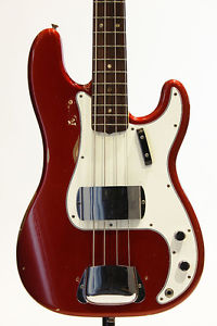Fender Precision electric Bass 1966 Original Candy Apple Red, a1227