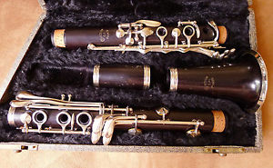 Vintage Couesnon Bb Boehm Wood Clarinet Overhauled
