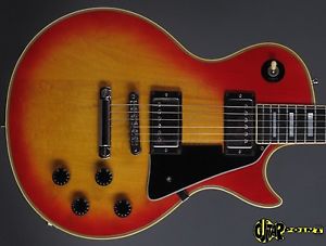 1979 Gibson Les Paul Custom - Cherry Sunburst - Factory Chrome Hardware!