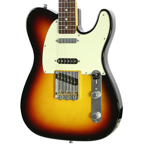 Used Fender American Vintage Hot Rod 60s Telecaster Sunburst SSS Electric Guitar