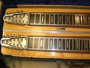 Wright Custom Pedal Steel Guitar Double neck10 String