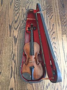 1720 Violin With Case And Bow Carlo Testore Or Teftore Milano Anno