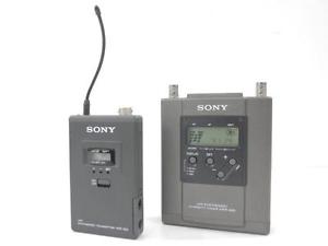 Sony Wireless Microphone System, WRR-860A UHF Synthesized Transmitter , WRT-820A