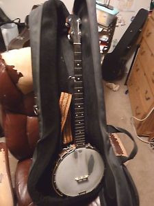 Vintage J.A. Sloan Dual Tone 5 String Banjo 1965 with Case