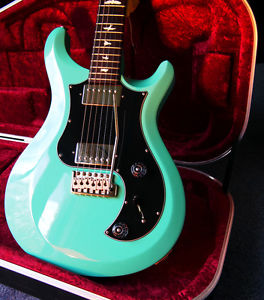 New Unplayed USA PRS S2 Custom 22 Stunning Sea Foam Green + Hiscox Flight case