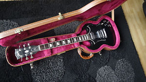Gibson SG Standard 2001 Model black Ebony Road Worn w/ Brown HSC Road Worn USA