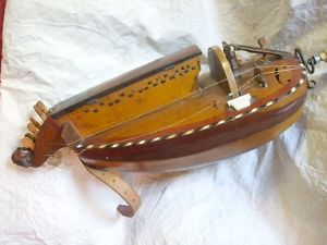 Vielle à roue Hurdy gurdy PAJOT dit FACTEUR d'INSTRUMENTS JENZAT Médaille 1861