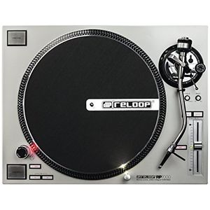 Reloop rp-7000 Silver – Piattaforma Audio per DJ, azionamento diretto,