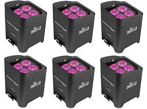 6 CHAUVET DJ Freedom Par-Hex 4 LED Light (Black)