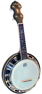 Ashbury AB-48 UKULELE BANJO / BANJOLELE. Mahogany Rim & Resonator From Hobgoblin