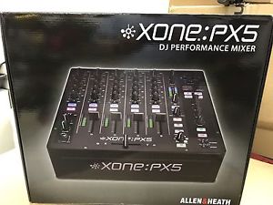 Allen & Heath Xone PX5 DJ Performance Mixer with Odyssey FZ12MIX Flight Case