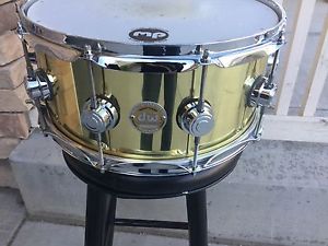DW Brass snare drum