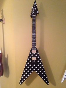 Randy Rhoads Polka Dot Custom Guitar!!