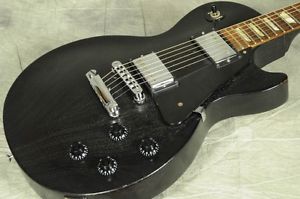 Gibson 2009 Les Paul Studio Faded Worn Ebony Electric Guitar Free shipping