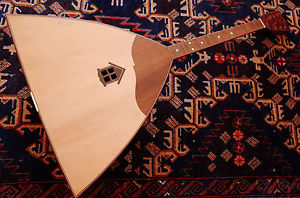 American made 1940's Russian 6-string Balalaika - stunning craftsmanship