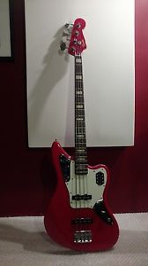 Fender Jaguar Bass Hot Rod Red w/Mint Green Pickguard MIJ