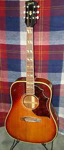 1967 Gibson SJ Southern Jumbo Cherry Sunburst  Acoustic Guitar SN 065745