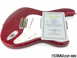 Fender Custom Shop Postmodern Relic Stratocaster LOADED BODY Strat Bing Cherry