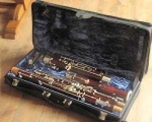 Heckel Bassoon Fagotto 1357 Musical Music Instrument W/Hard Case Excellect++